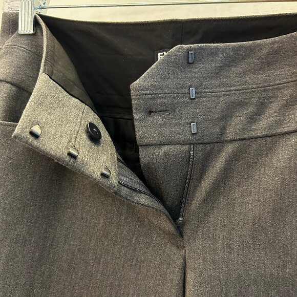 Express Editor Dark Grey Pants - Picture 1 of 8